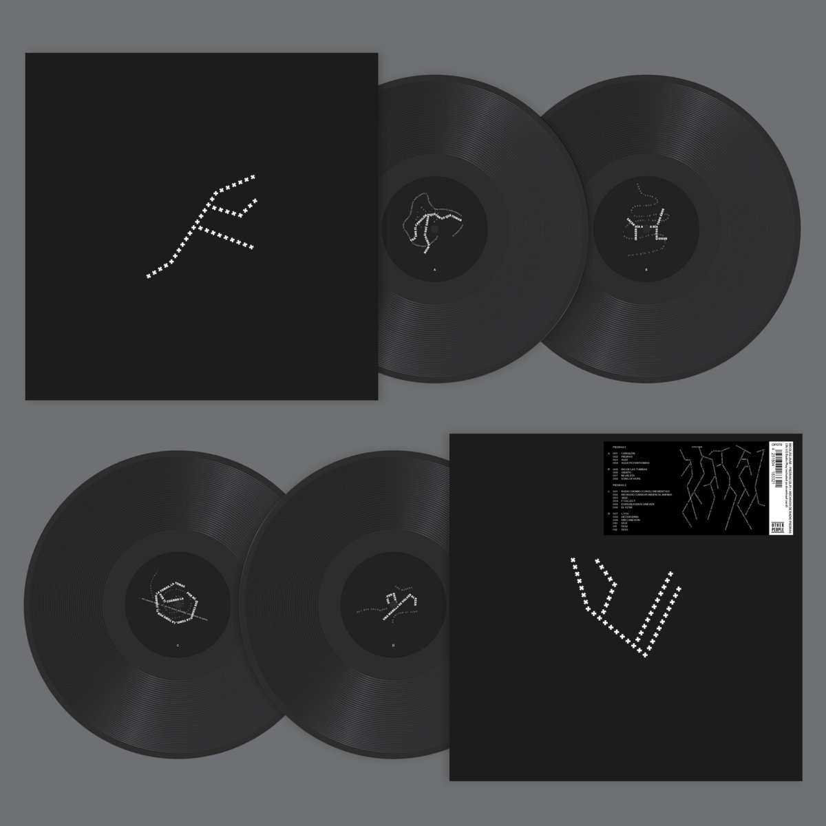 米2LP Nicolas Jaar Piedras OP078 Other People 未開封 /00660 NICOLAS JAAR : Piedras 1 & 2 - 2LP - OTHER PEOPLE - Forced