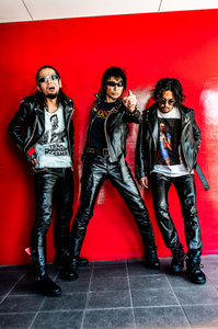 2011 US Tour T-Shirt Apple Green - YL | Guitar Wolf ギターウルフ