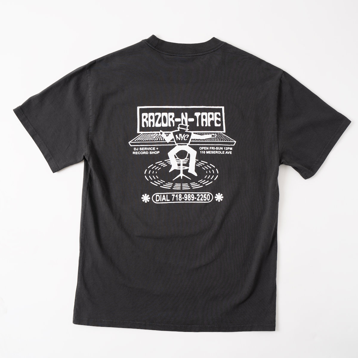 Mixmaster Tee - Faded Black | Razor-N-Tape