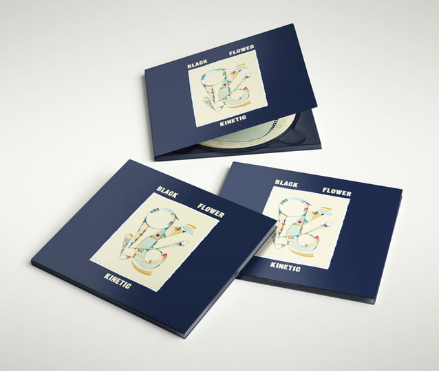 Kinetic | Black Flower
