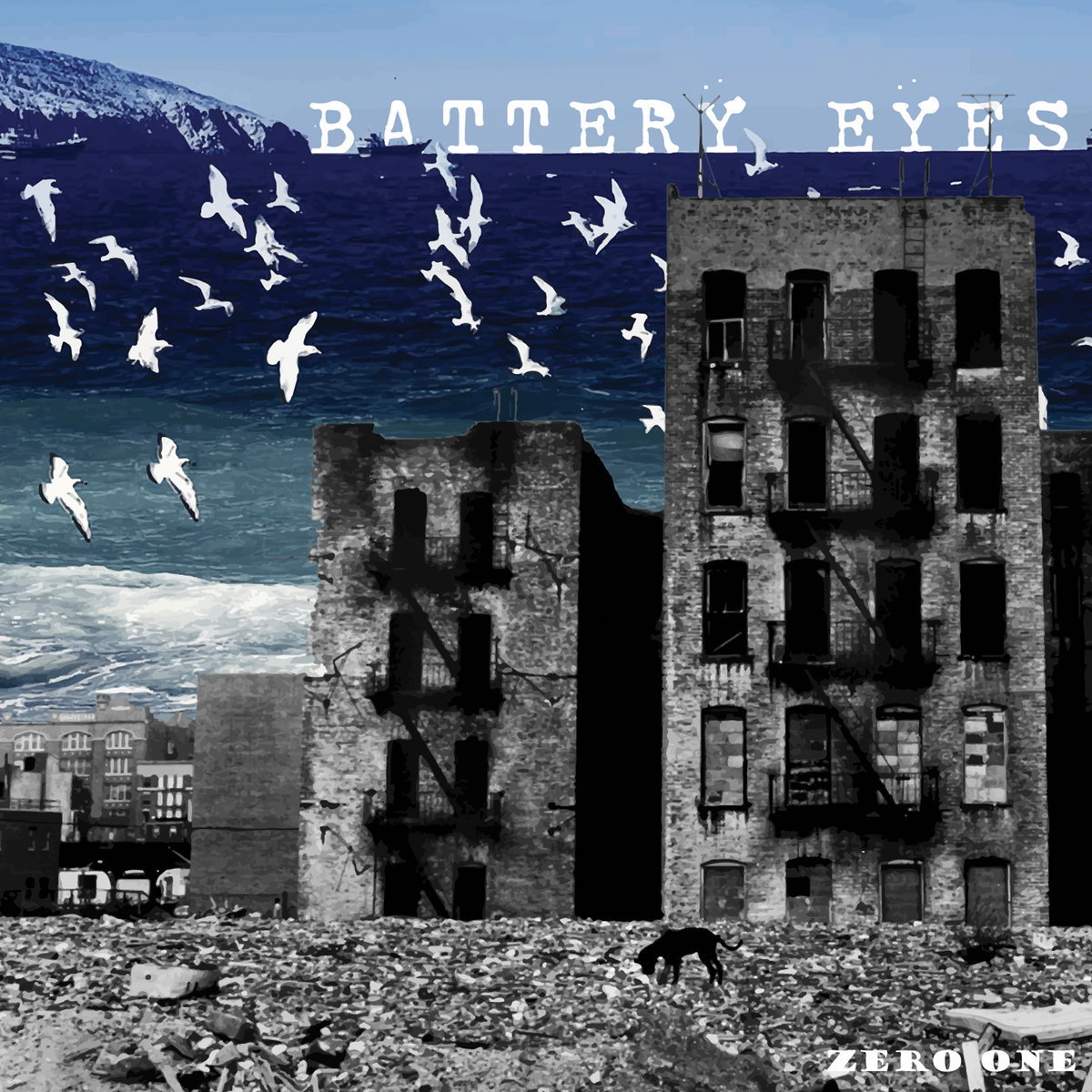 ZERO ONE CD + free MYSTERY T-SHIRT | Battery Eyes