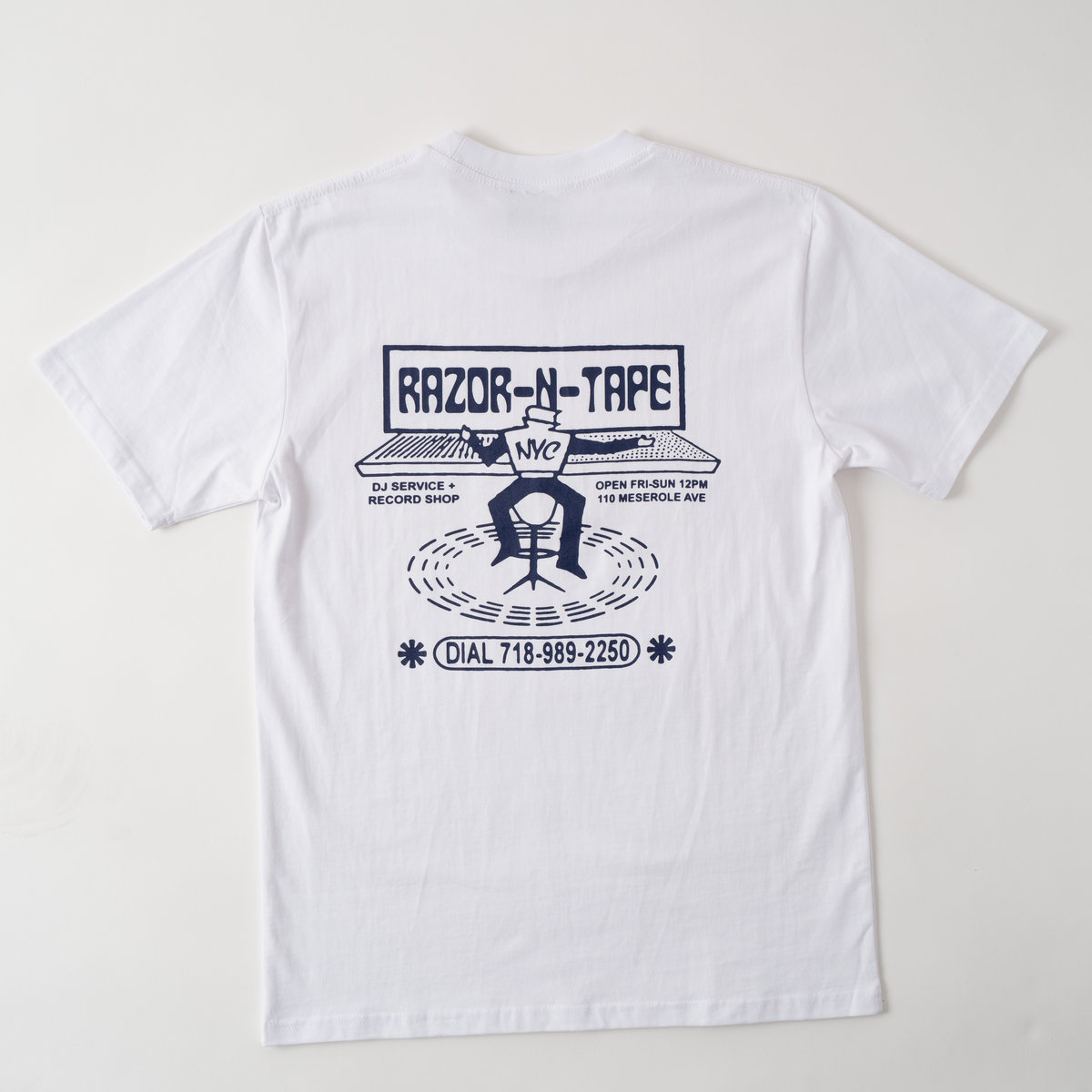 Mixmaster Tee : White | Razor-N-Tape