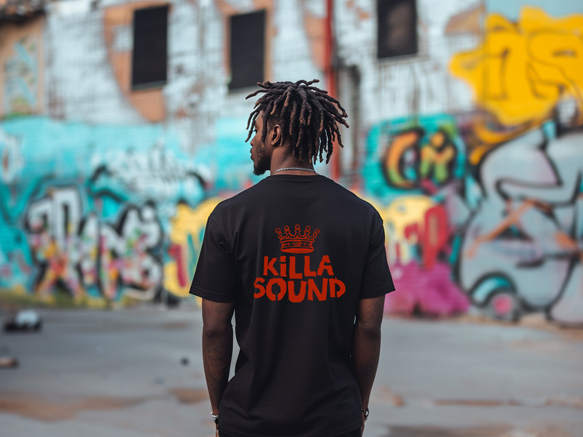 Killa Sound T-shirt (black or white) | Moonshine Recordings