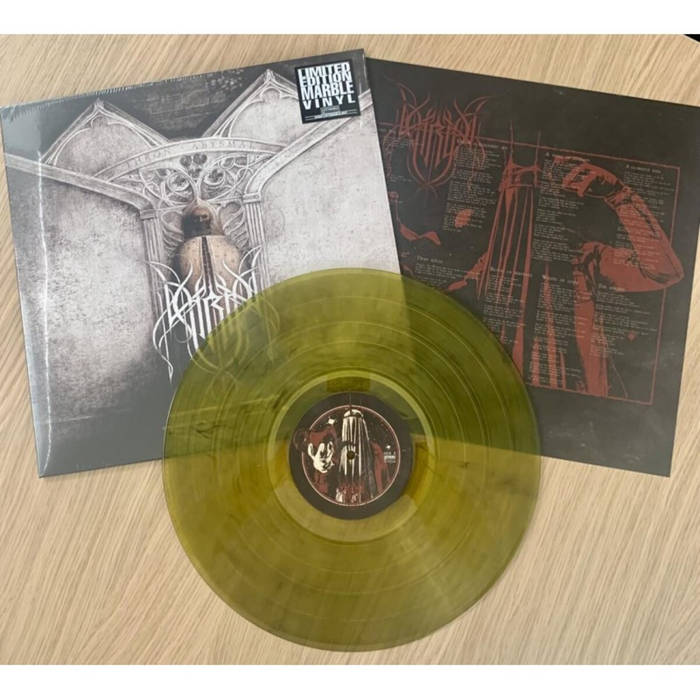 ABYSMAL – THRON - Abysmal transparent yellow / Black Marble VINYL