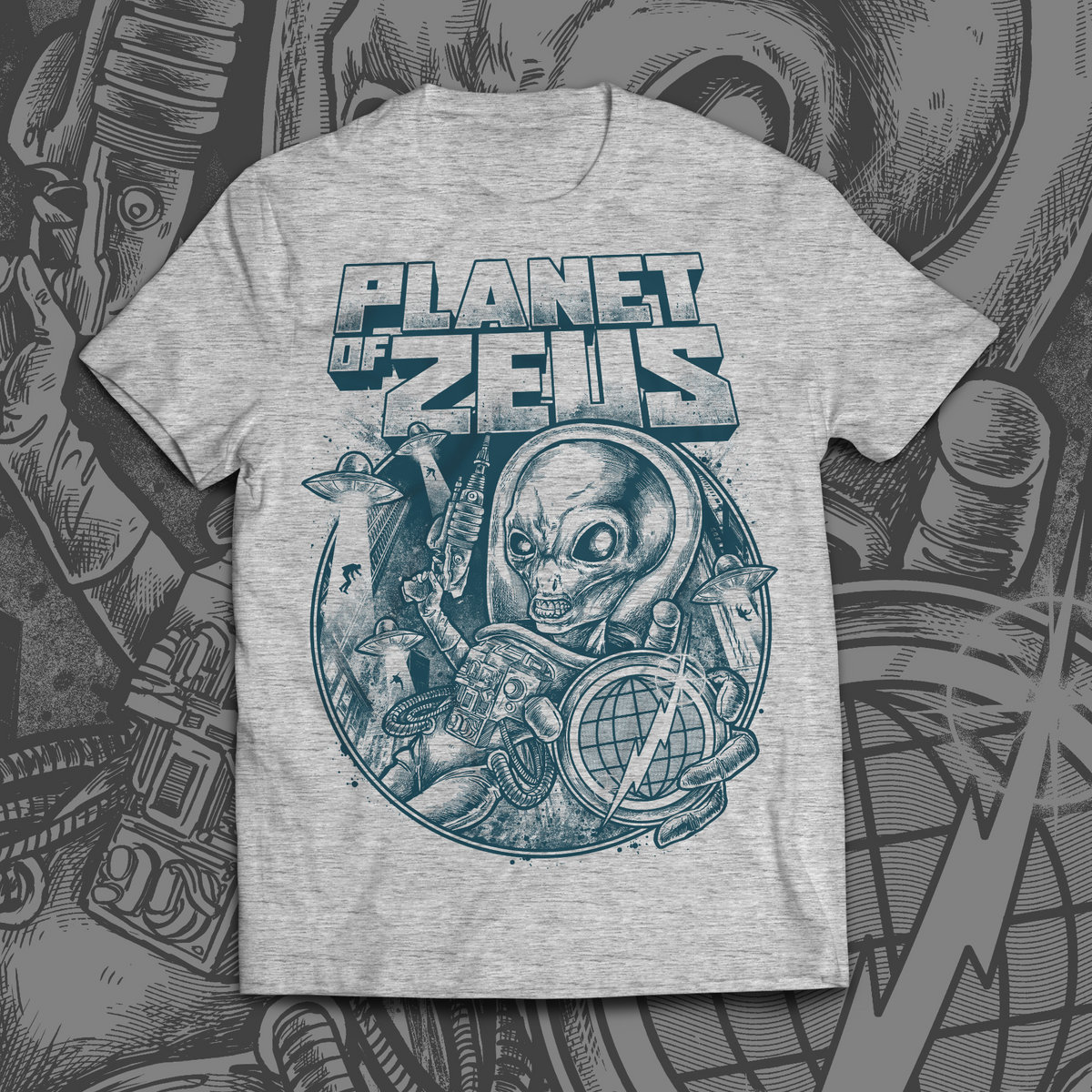 Alien T-shirt | Planet Of Zeus