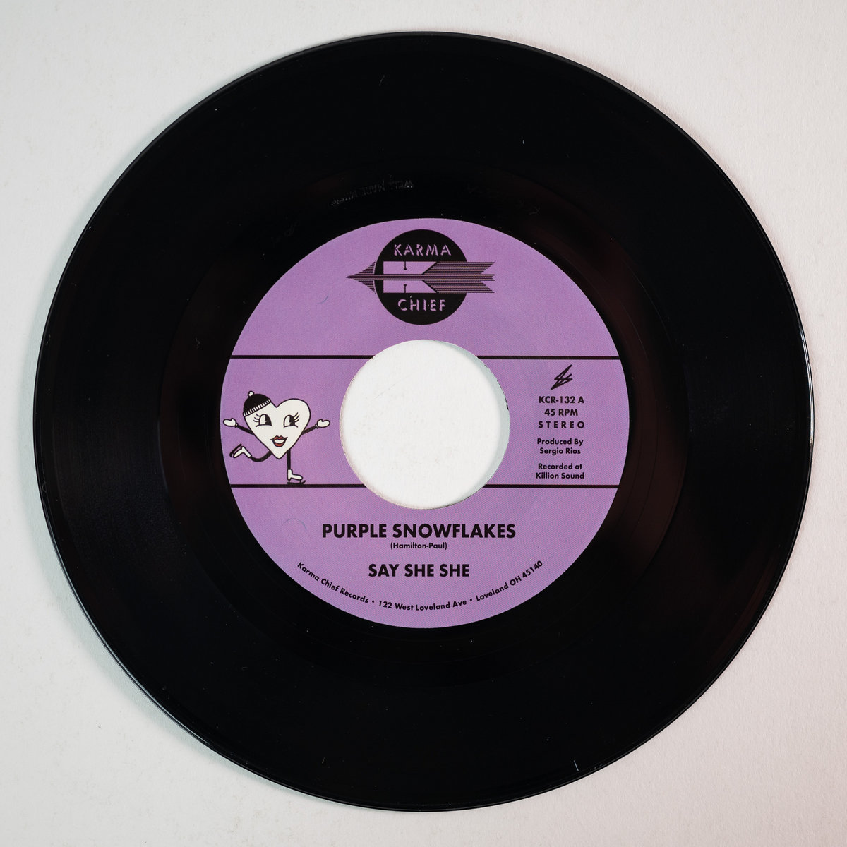 12” KAEL Shes still living SYUM0089 SME Records /00250 Purple Snowflakes / This Wintertime | Say She She