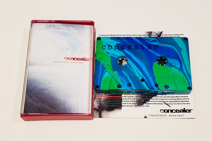 Heartfelt Entries | CONCEALER | Zegema Beach Records