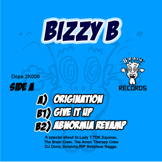 Bizzy B - Origination E.P ( Digital ) | Bizzy B