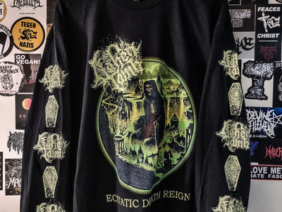 Ecstatic Death Reign Long Sleeve Shirt | Ashen Tomb