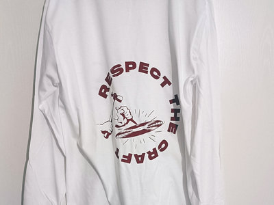 Respect The Craft white longsleeve | Tripmastaz