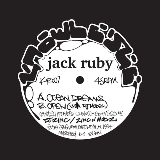 Jack Ruby - Ocean Dreams/Open | dj zinc
