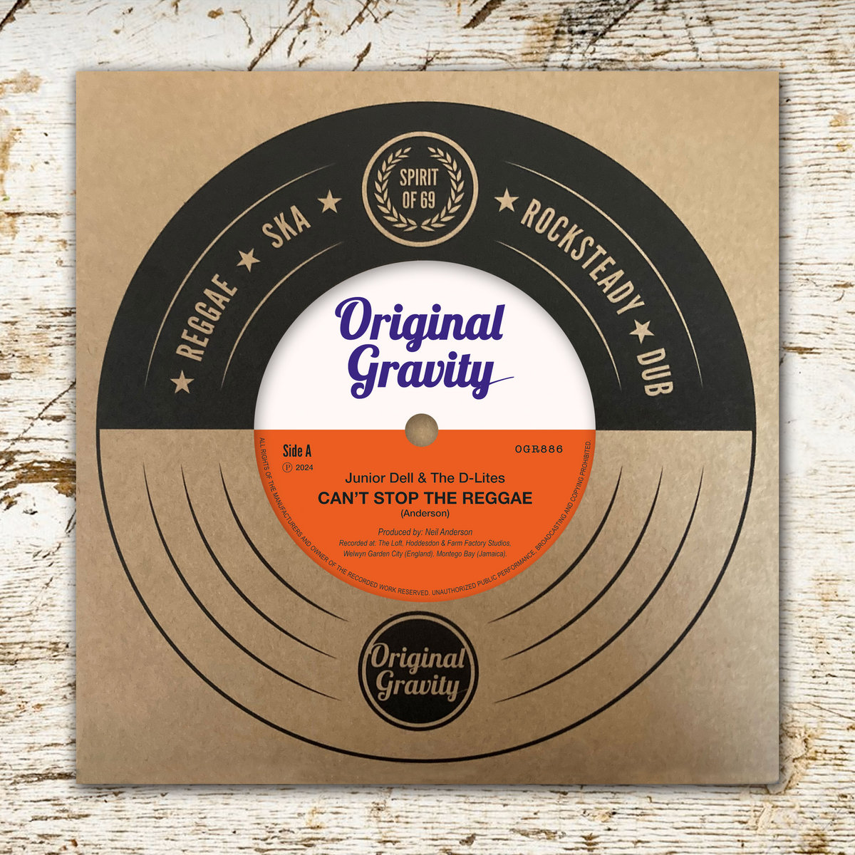 Can't Stop The Reggae | Junior Dell & The D-Lites | Original Gravity