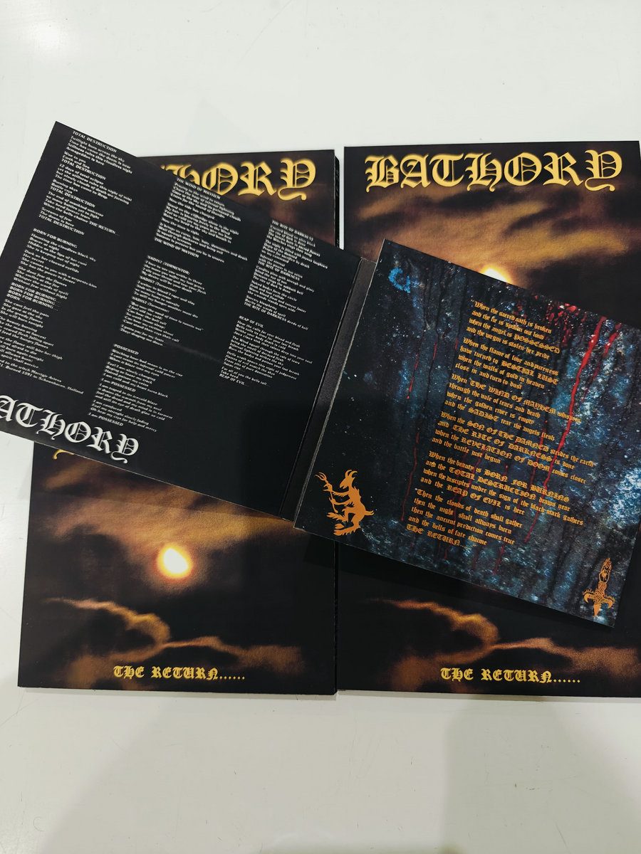 BATHORY The Return Digi CD | coyoterecords