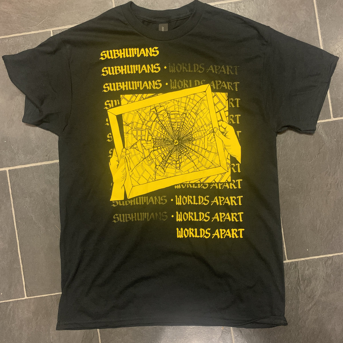 Worlds Apart Tshirt | Subhumans