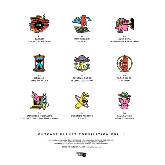 VA - Outcast Planet Compilation Vol.1 LP | Outcast Planet