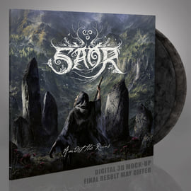 Amidst the Ruins 2xLP - Clear/Black Marbled Vinyl, image 1