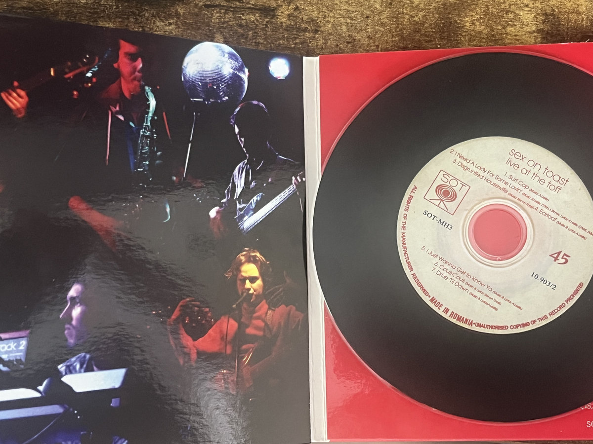 Live at The Toff Volume 1 | Sex on Toast