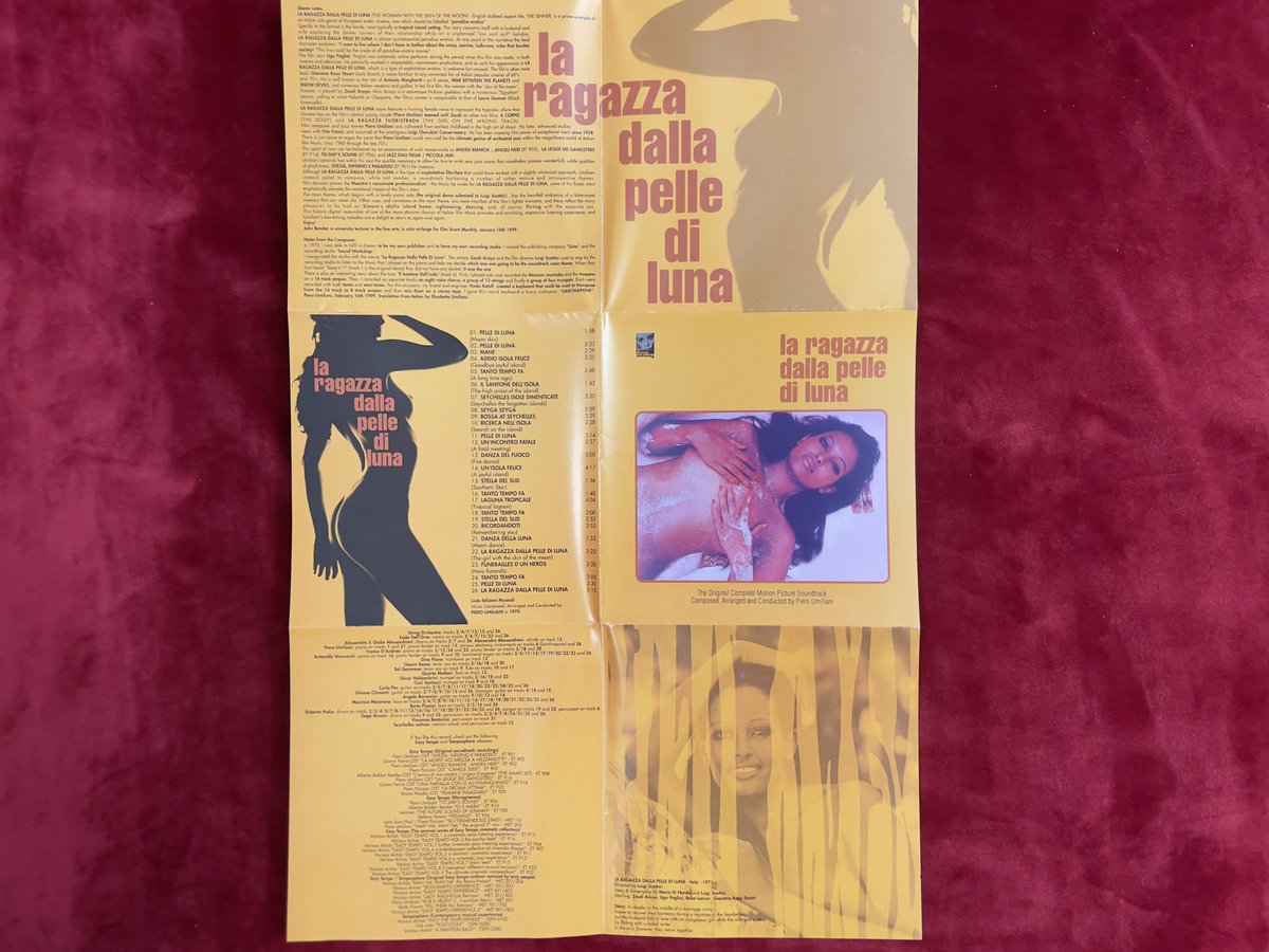 サントラCD LA RAGAZZA DALLA PELLE DI CORALLO Ragazza Dalla Pelle Di Corallo, La- Soundtrack details