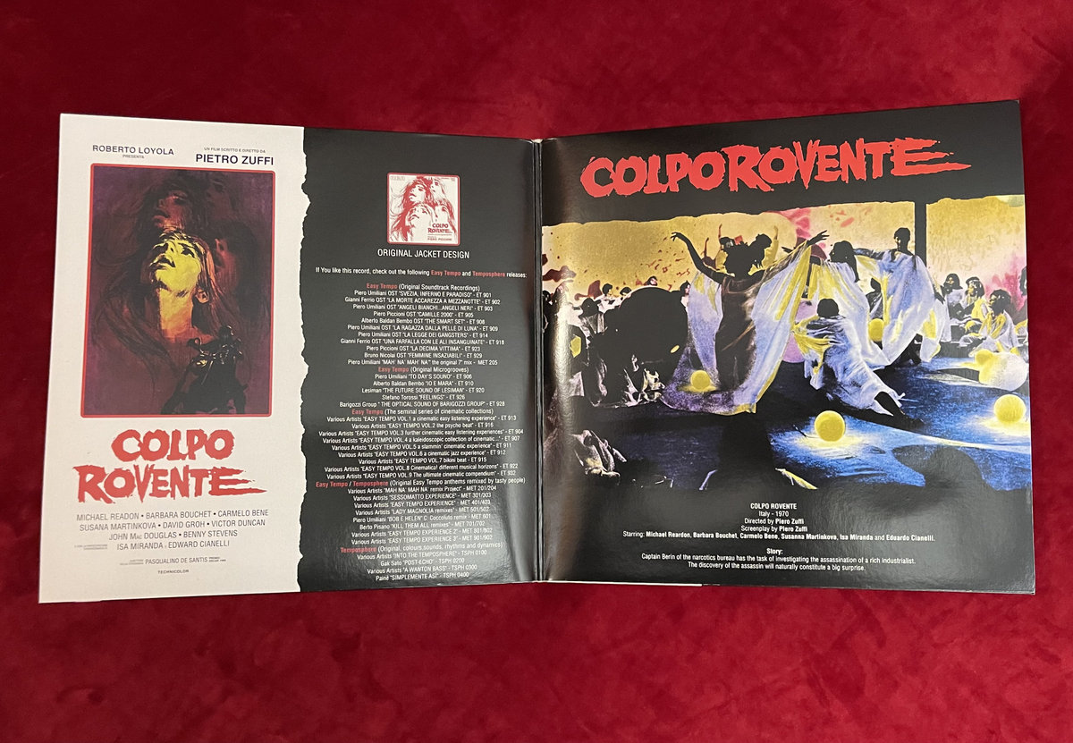 Colpo Rovente OST | Piero Piccioni | Right Tempo / Mono Jazz 