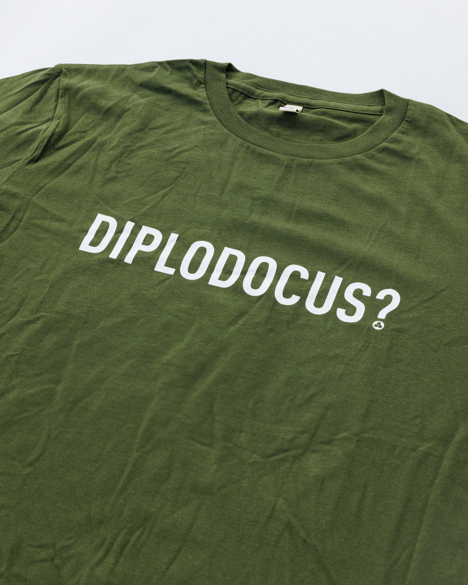 Tee Shirt Diplodocus Jaune - Taille 2 - Coton - NEUF Avec étiquette
