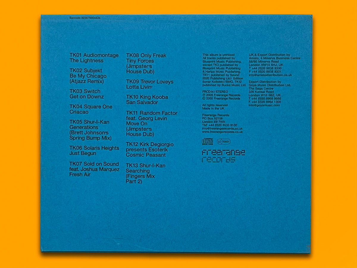 Colour Series: Blue 02 | Various | Freerange Records