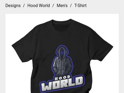 Hood World T-Shirt | HoodLife Muzik