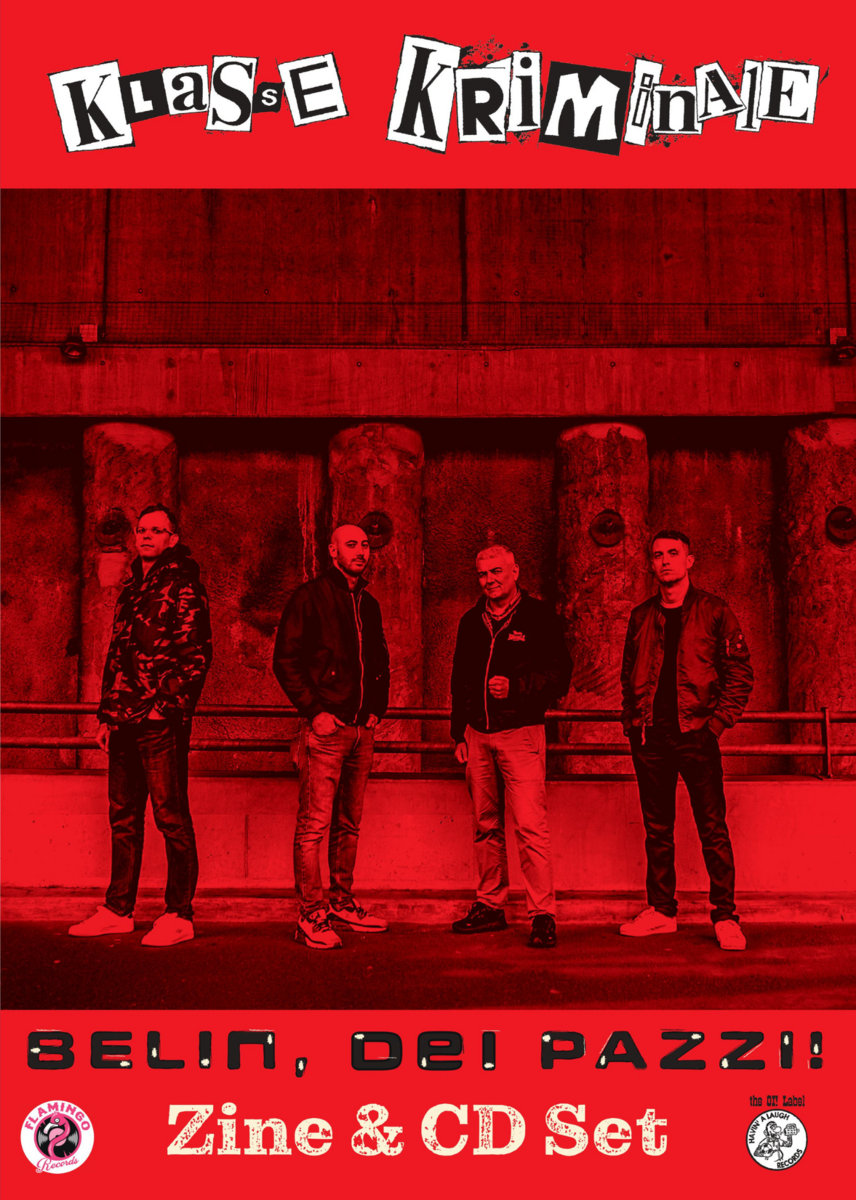 Klasse Kriminale - Belin, Dei Pazzi CD+Zine Set | Flamingo records