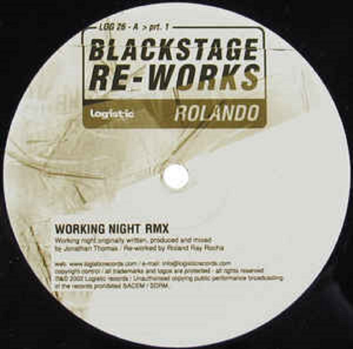 Working Night (Rolando remix) | John Thomas, Rolando | Logistic