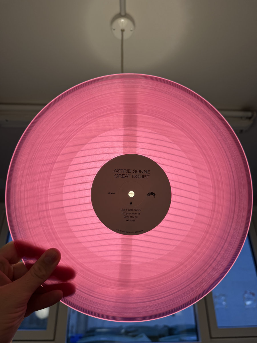 Astrid Sonne / Great Doubt クリア盤 Astrid Sonne - Great Doubt LP (Clear vinyl) | Escho (ESC192