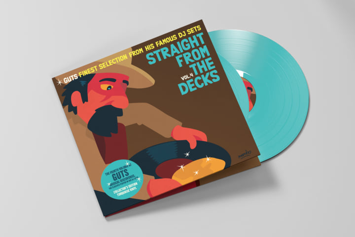 洋楽 GUTS STRAIGHT FROM THE DECKS LP Straight From The Decks Vol.4 | Guts