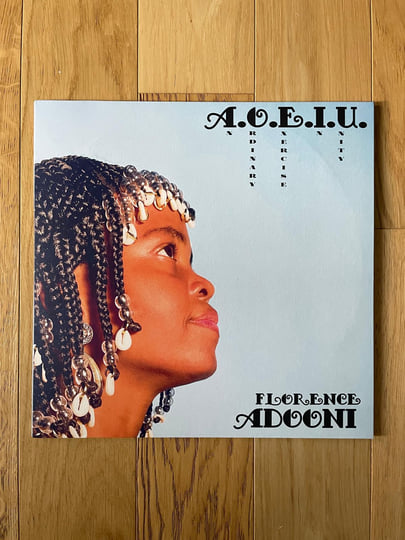 独LP Florence Adooni A.O.E.I.U. (An Ordinary Excercise In Unity) PH33009 Philophon 未開封 /00260 A.O.E.I.U. (An Ordinary Exercise In Unity) - Album by