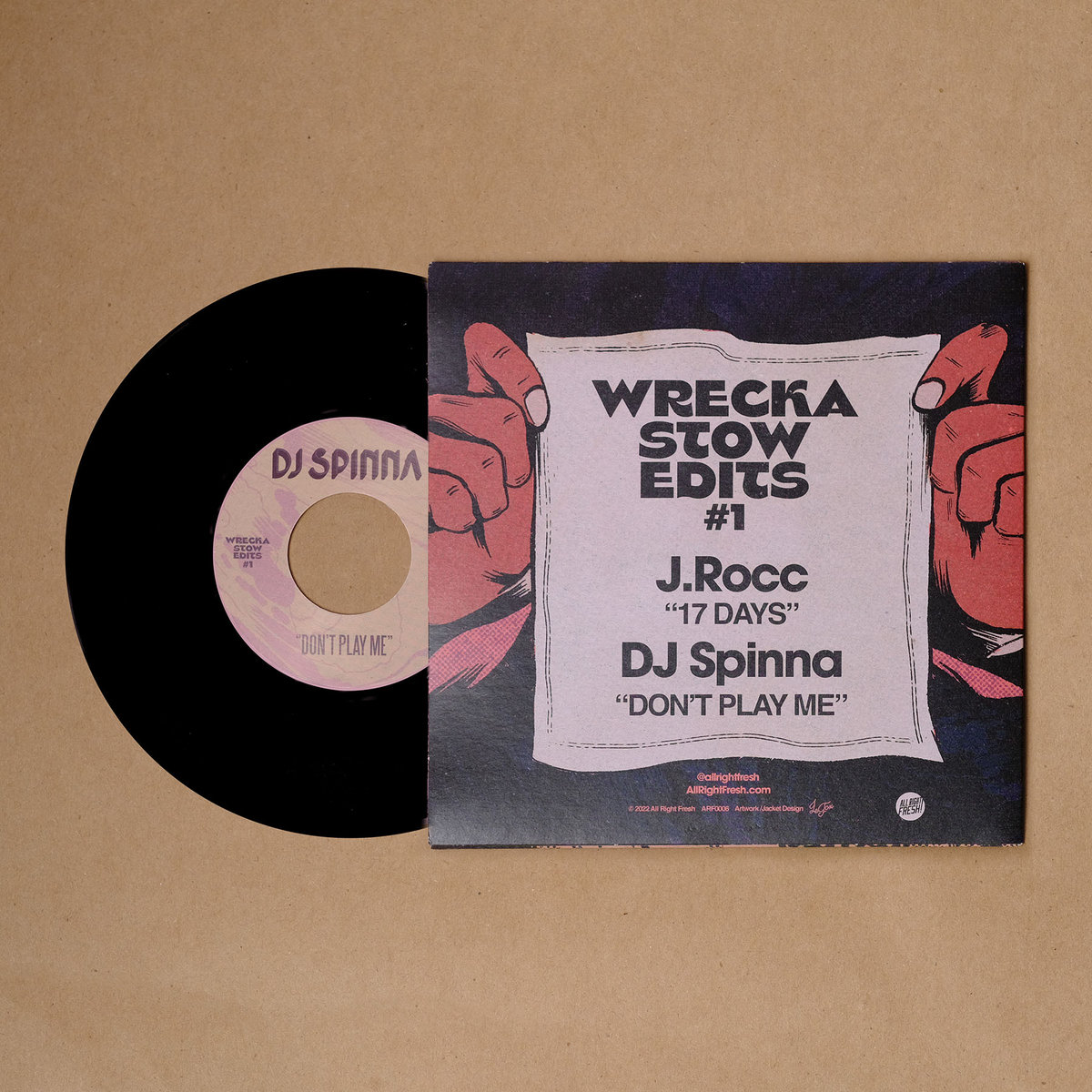 洋楽 J.Rocc, DJ Spinna / Wrecka Stow Edits #1 Wrecka Stow Edits #1 J.Rocc & DJ Spinna | J.Rocc & DJ Spinna | All