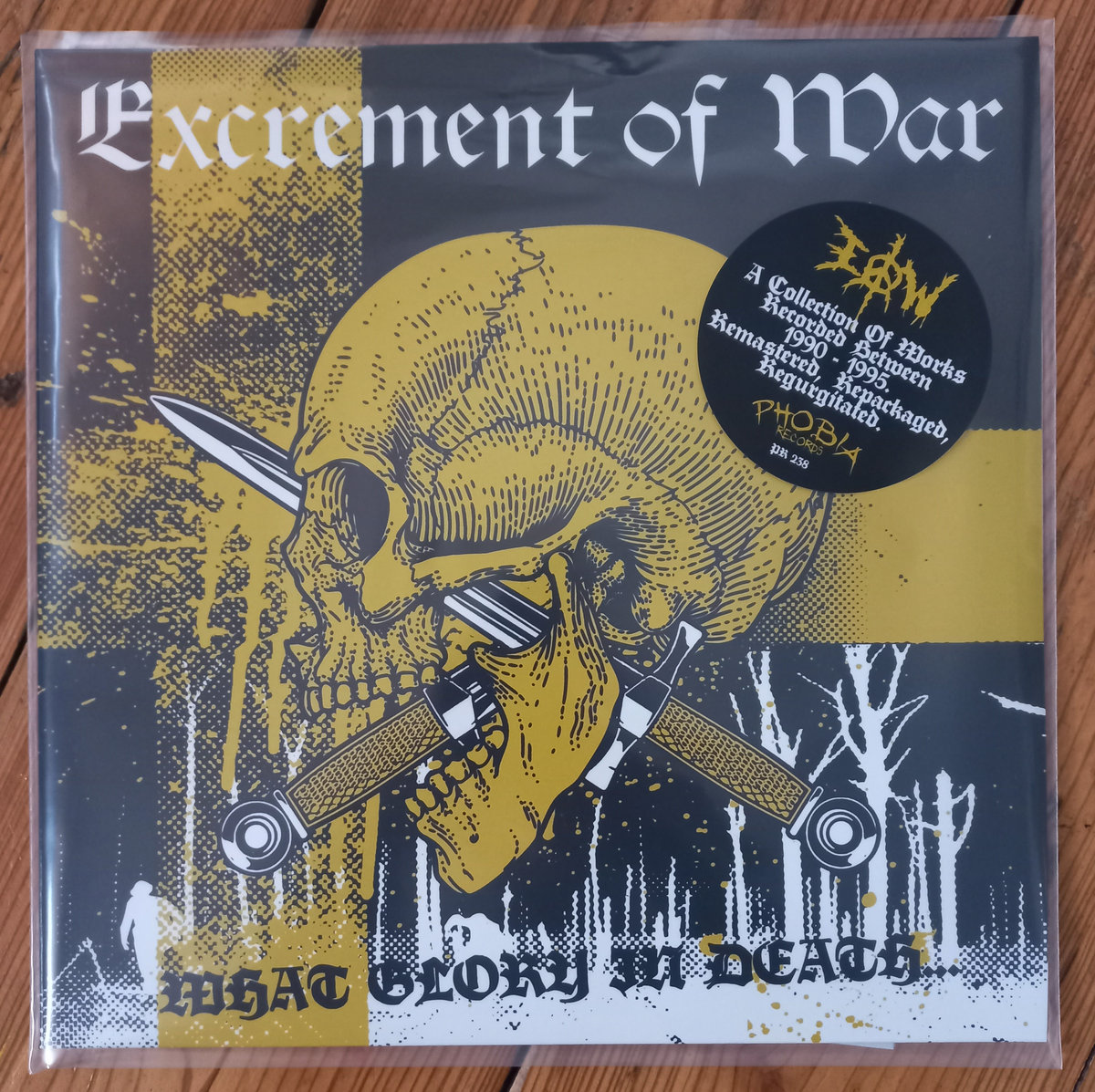 Excrement Of War - What glory in death  LP | phobiarecords