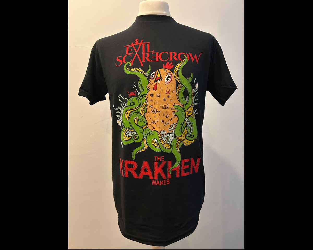 Krakhen Wakes T'Shirt | Evil Scarecrow