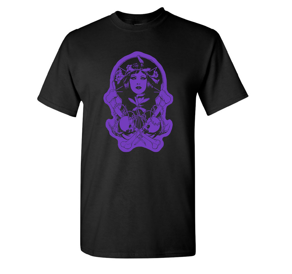 Purple Vania Zourovliov design T shirt | Die So Fluid