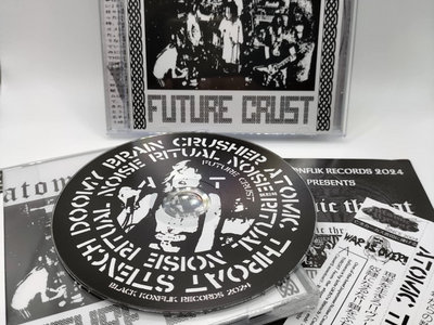 ATOMIC THROAT - Future Crust CD | Black Konflik Records
