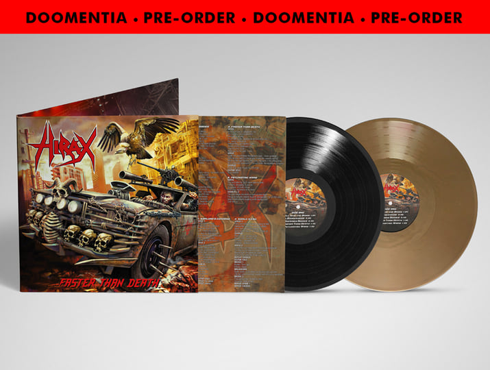 Faster Than Death (full-length) | HIRAX | Doomentia Records