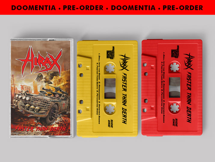 Faster Than Death (full-length) | HIRAX | Doomentia Records