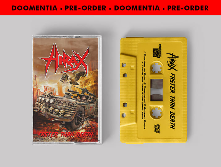 Faster Than Death (full-length) | HIRAX | Doomentia Records