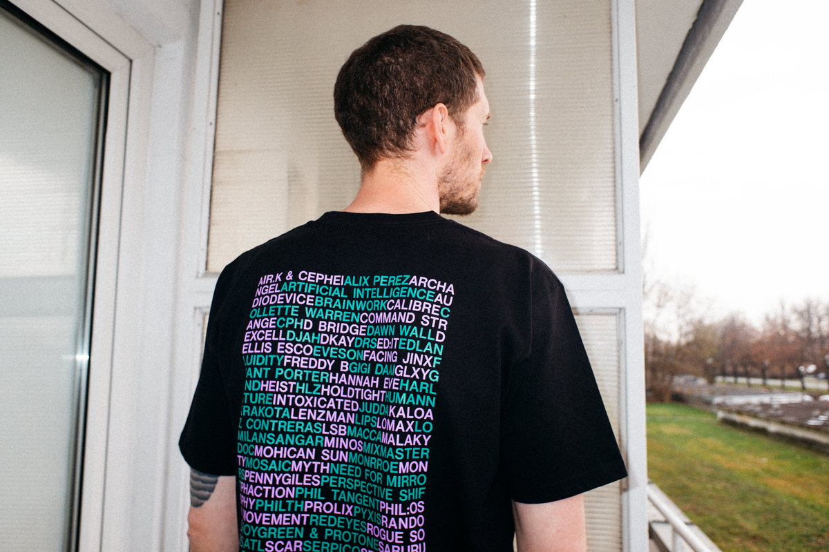 Seventeen Names Tee (Black) | Integral Records