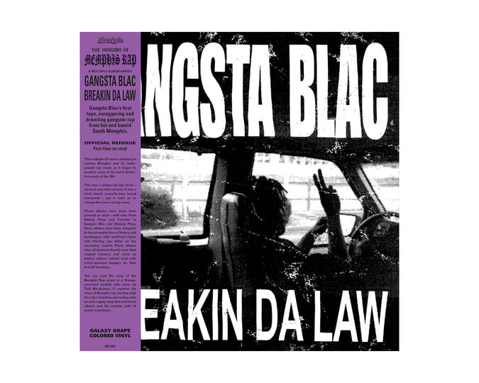 Breakin Da Law | Gangsta Blac | Memphis Rap collection