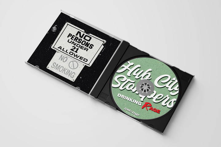 ROLLIE 19½ Street CD Drinking Rage | Hub City Stompers