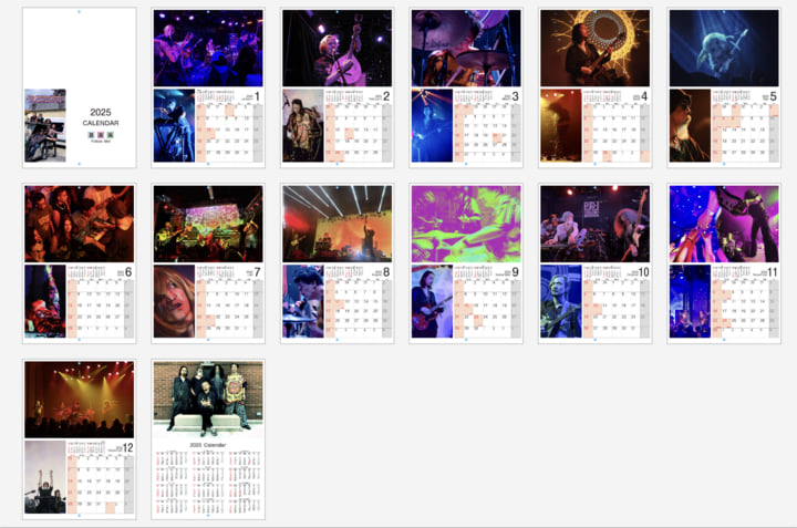 AMT calendar 2025 + Digital single | Acid Mothers Temple & The