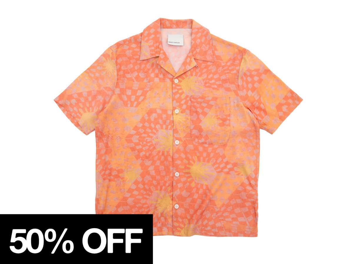 Love International Wave Shirt - Peach Honeycomb | Love