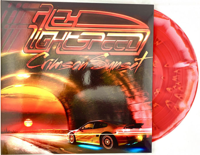 Crimson Sunset LP | Alex Lightspeed | Rosso Corsa Records