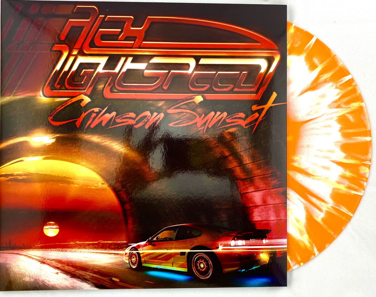 ROSSO レコード Crimson Sunset LP | Alex Lightspeed | Rosso Corsa Records