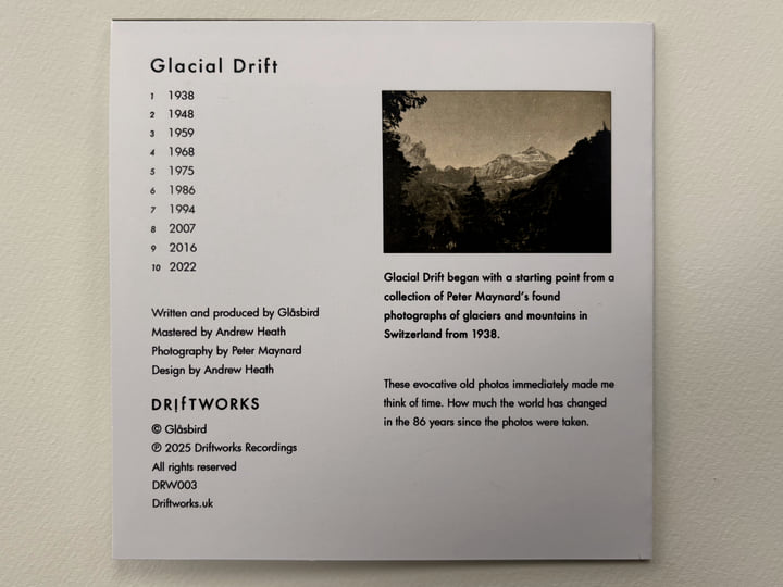 Glacial Drift | Glåsbird | Driftworks