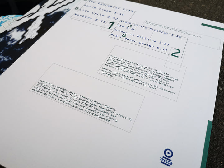 Jeff Mills – Waveform Transmission Vol. 1 – 2 x Vinyl (12