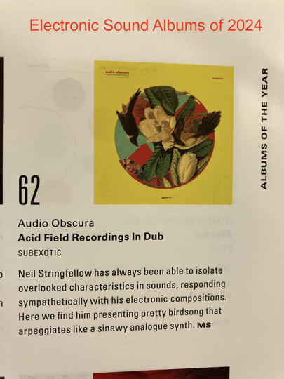 Acid Field Recordings In Dub | Audio Obscura
