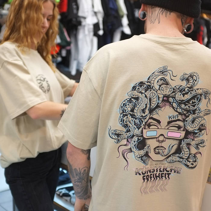 Medusa T-Shirt (KHF x Coretex Records)